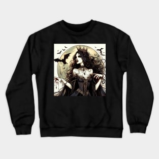 The vampire black queen Crewneck Sweatshirt